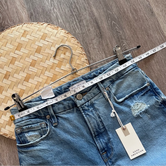 NWT good American good classic jeans skinny ish fit hi rise gap proof waistband - Picture 4 of 7